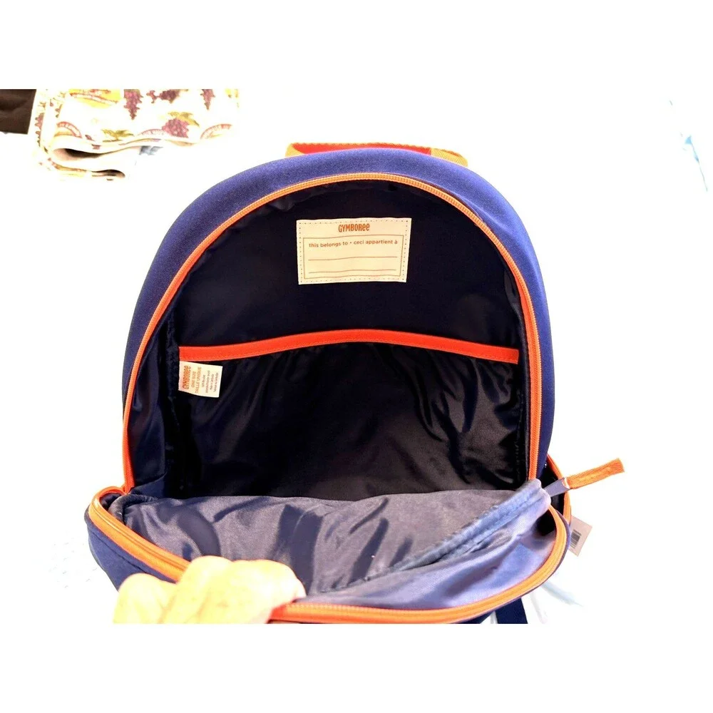 NWT GYMBOREE Astronaut Space Theme 3D Backpack Blue Planets Embroidered